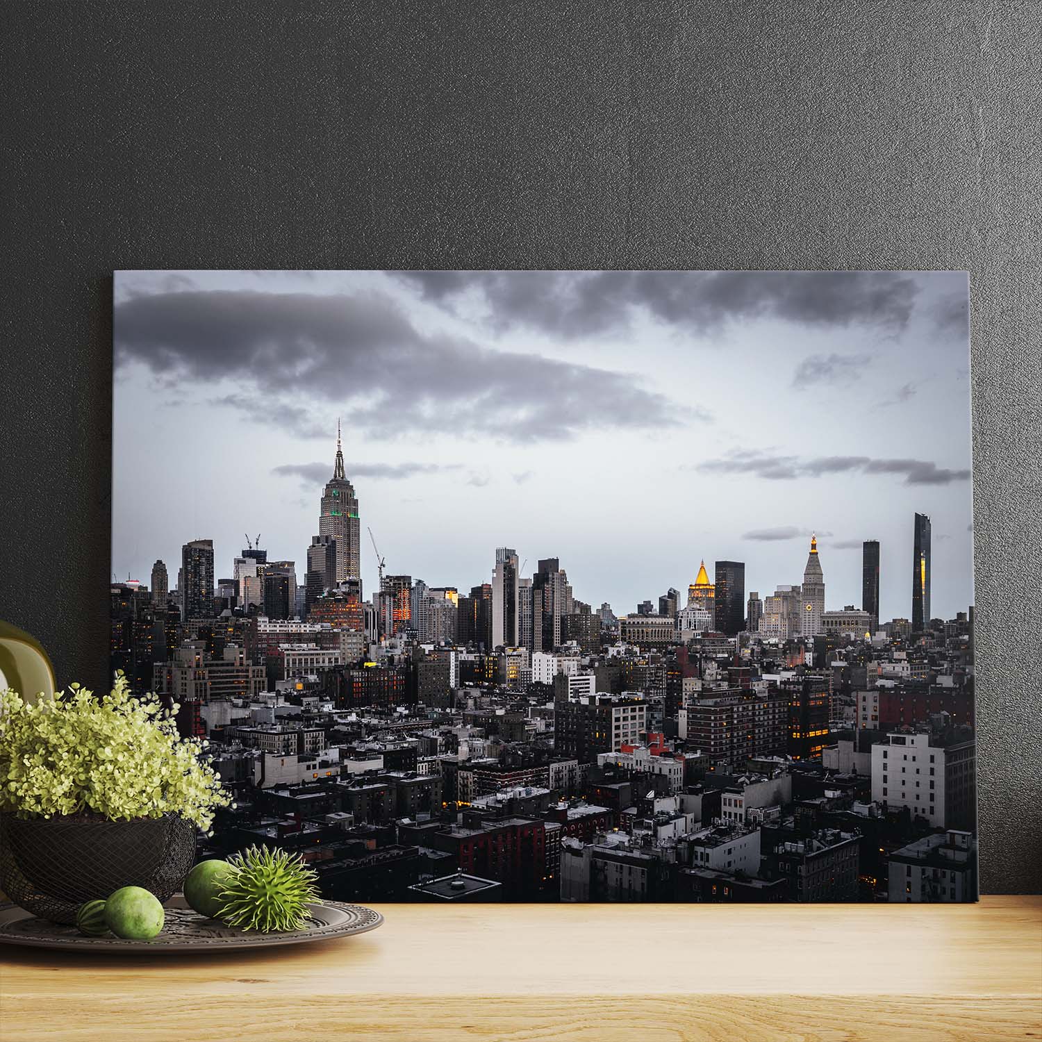 Netradičná fotografia panorama New York